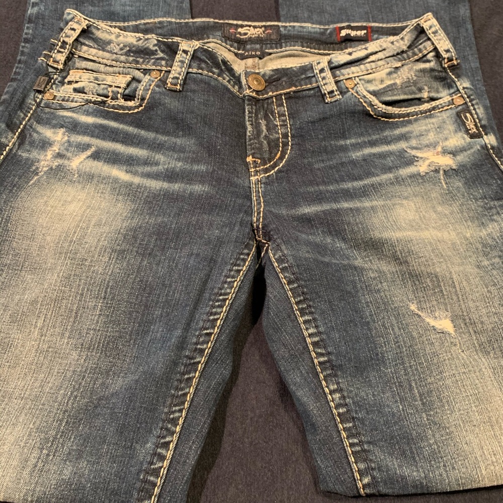 Silver tab jeans